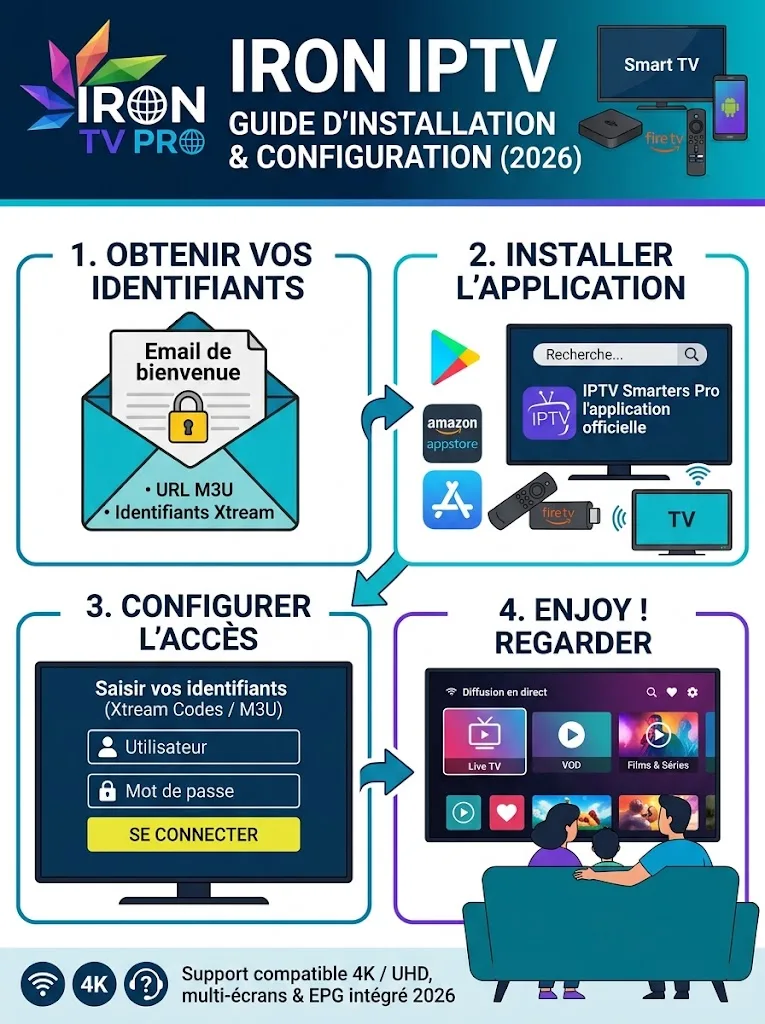 Iron IPTV : Avis, Prix et Fonctionnement en 2026 – IRON IPTV